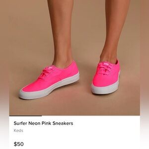 ✨✨NWT Keds Neon Pink Sneakers 7M✨✨
